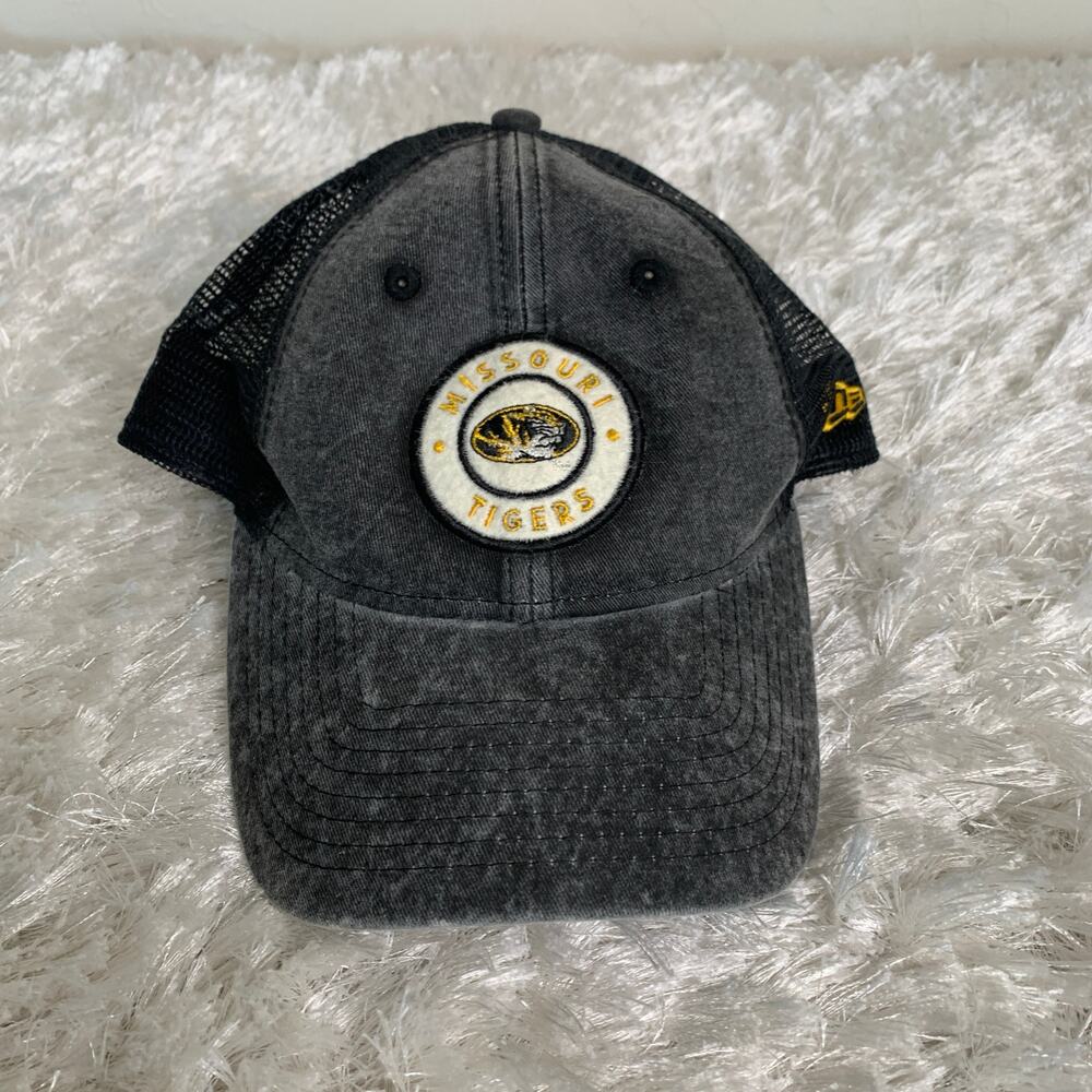 Mizzou University of Missouri Baseball Cap Hat Mesh Snap Back New Era